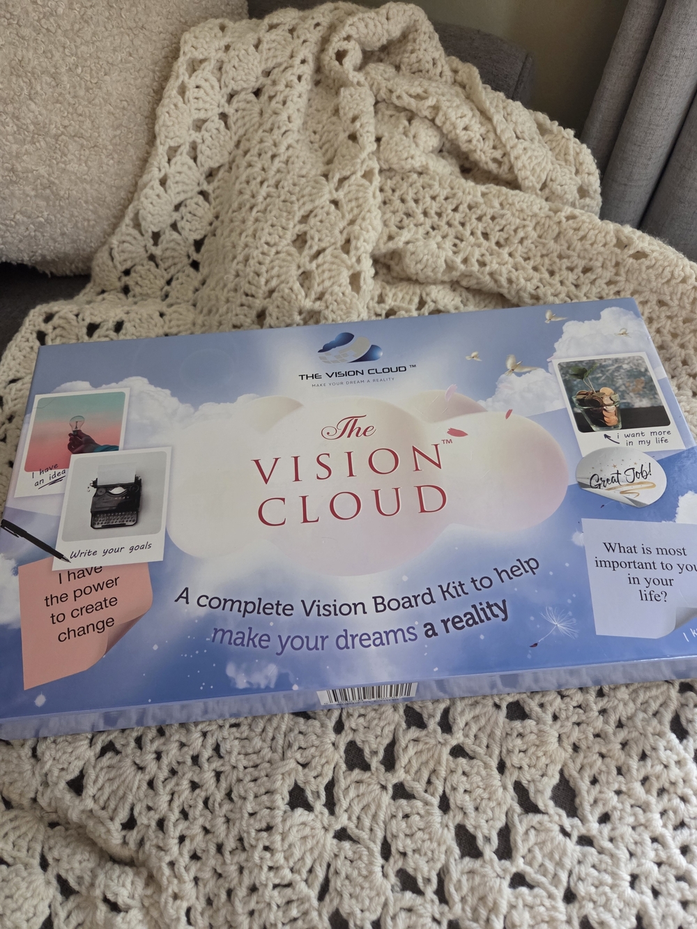 Complete Vision Board Kit - Cream